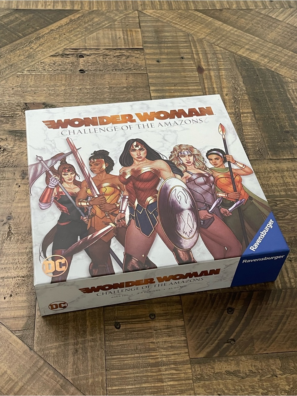Wonder Woman: Challenge of the Amazons Board Game - Brand New Sealed